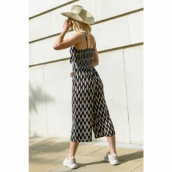 Dusk Black Stretch Jersey Abstract Jumpsuit -Dusk Shop unnamed file 1008