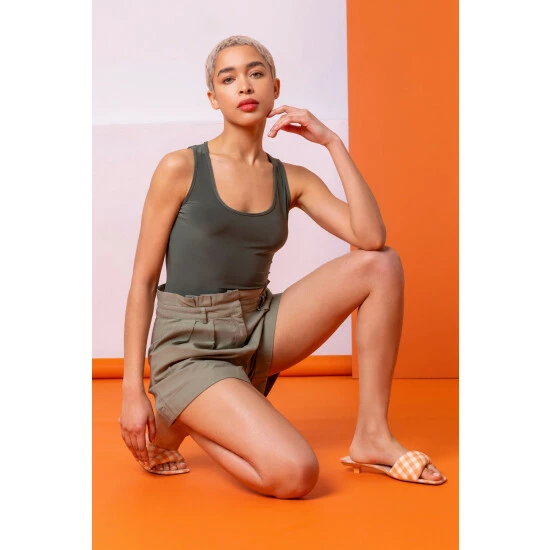 unnamed-file-1028.jpg Dusk Green Paperbag Waist Linen Shorts -Dusk Shop unnamed file 1028