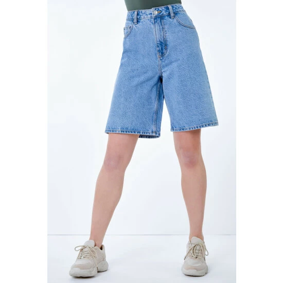 unnamed-file-1042.jpg Dusk Blue Longline Denim Bermuda Shorts -Dusk Shop unnamed file 1042