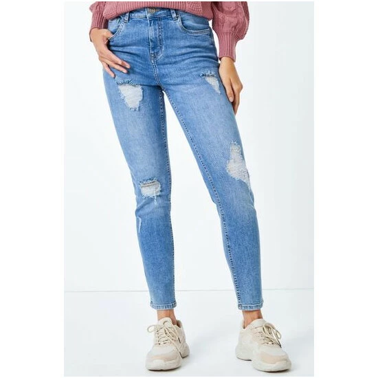 unnamed-file-1063.jpg Dusk Light Blue Skinny Ripped Stretch Jeans -Dusk Shop unnamed file 1063