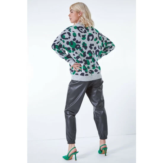 unnamed-file-1085.jpg Dusk Grey & Green Contrast Animal Relaxed Jumper -Dusk Shop unnamed file 1085