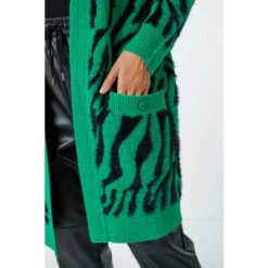 Dusk Green Fluffy Animal Longline Cardigan 5 Dusk Green Fluffy Animal Longline Cardigan -Dusk Shop unnamed file 1123