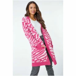 Dusk Green Fluffy Animal Longline Cardigan 7 Dusk Green Fluffy Animal Longline Cardigan -Dusk Shop unnamed file 1125