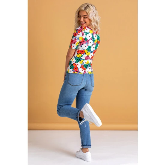 unnamed-file-1187.jpg Dusk Black Bold Floral Print T-Shirt -Dusk Shop unnamed file 1187