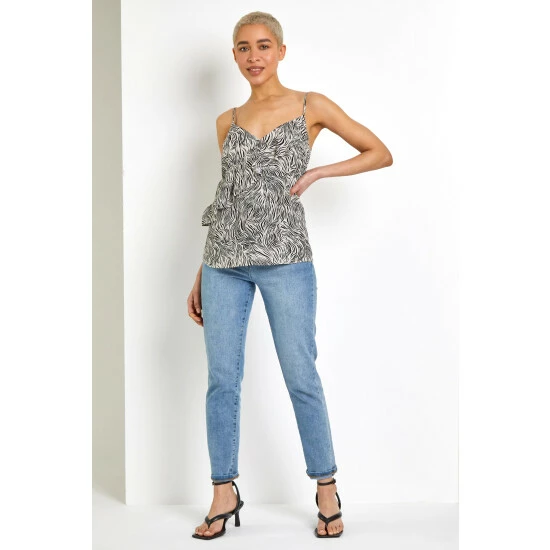 unnamed-file-1214.jpg Dusk White Frill Detail Animal Print Cami Top -Dusk Shop unnamed file 1214