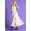 Dusk White Ditsy Spot Print Tiered Dress -Dusk Shop unnamed file 154