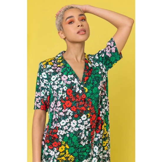 unnamed-file-184.jpg Dusk White Ditsy Floral Midi Shirt Dress -Dusk Shop unnamed file 184