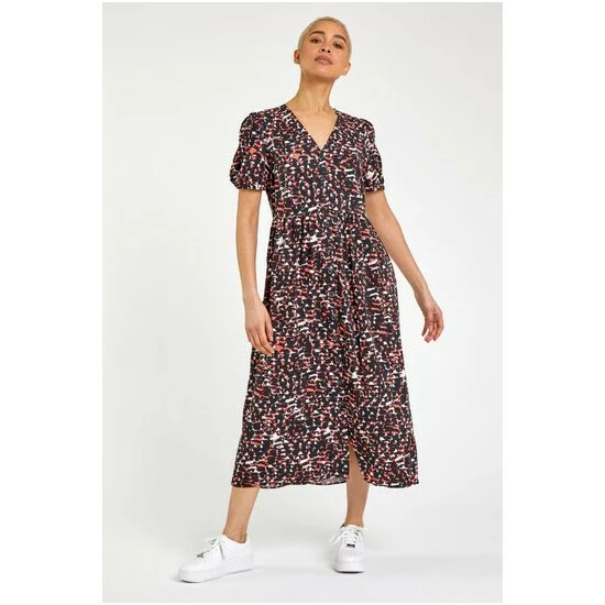 unnamed-file-239.jpg Dusk Red Multi Geo Print Button Through Midi Dress -Dusk Shop unnamed file 239