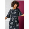 Dusk Black Floral Print Yoke Maxi Dress 2 Dusk Black Floral Print Yoke Maxi Dress -Dusk Shop unnamed file 314