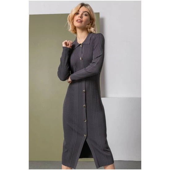 unnamed-file-326.jpg Dusk Black Polo Collar Knitted Midi Dress -Dusk Shop unnamed file 326