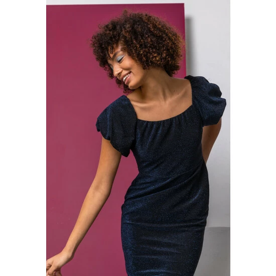 unnamed-file-373.jpg Dusk Blue Puff Sleeve Sparkle Midi Dress -Dusk Shop unnamed file 373