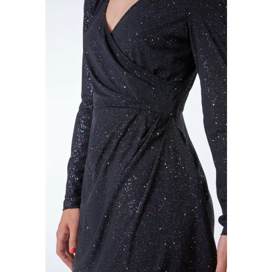 unnamed-file-391.jpg Dusk Black Glitter Mini Wrap Dress -Dusk Shop unnamed file 391