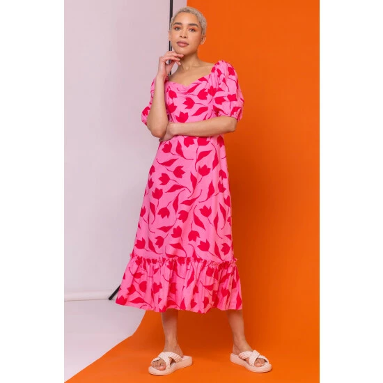 unnamed-file-449.jpg Dusk Pink Frill Detail Contrast Floral Dress -Dusk Shop unnamed file 449