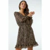 Dusk Brown Metallic Animal Burnout Mini Dress 1 Dusk Brown Metallic Animal Burnout Mini Dress -Dusk Shop unnamed file 453