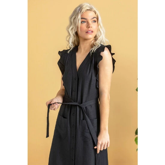 unnamed-file-48.jpg Dusk Black Belted Frill Hem Shift Dress -Dusk Shop unnamed file 48