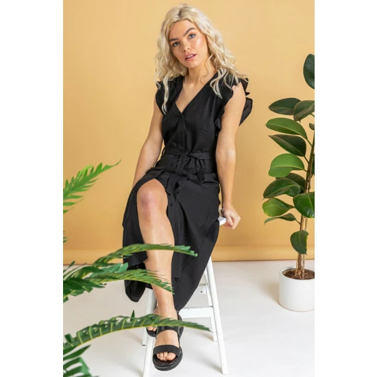 unnamed-file-49.jpg Dusk Black Belted Frill Hem Shift Dress -Dusk Shop unnamed file 49