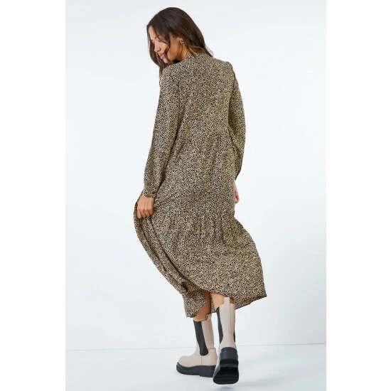 unnamed-file-526.jpg Dusk Brown Printed Button Down Tiered Shirt Dress -Dusk Shop unnamed file 526