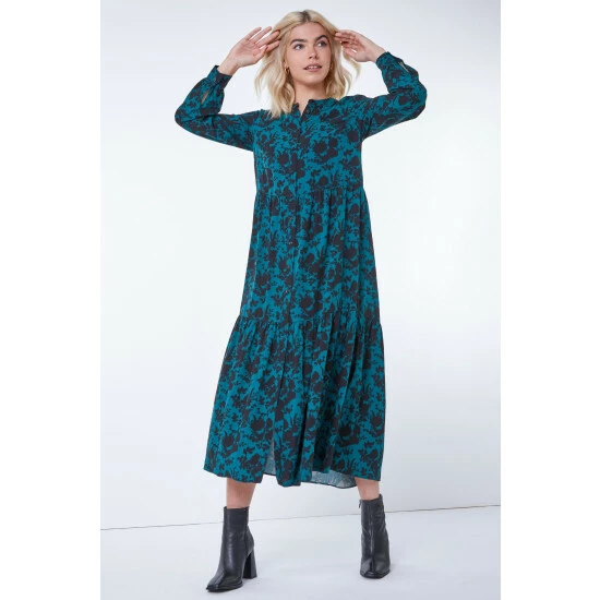 unnamed-file-545.jpg Dusk Blue Floral Print Midi Shirt Dress -Dusk Shop unnamed file 545