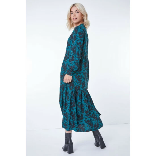 unnamed-file-546.jpg Dusk Blue Floral Print Midi Shirt Dress -Dusk Shop unnamed file 546