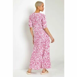 Dusk White Ditsy Floral Tie Neck Midi Dress 4 Dusk White Ditsy Floral Tie Neck Midi Dress -Dusk Shop unnamed file 74