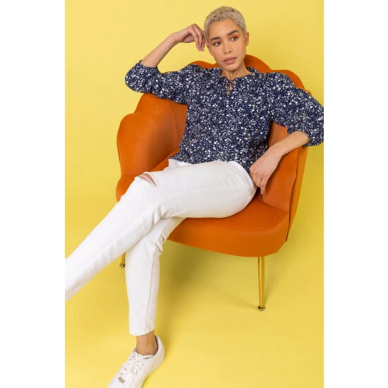 unnamed-file-744.jpg Dusk Blue Abstract Spot Print Square Neck Top -Dusk Shop unnamed file 744