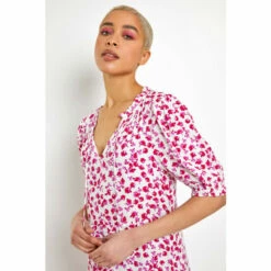 Dusk White Ditsy Floral Tie Neck Midi Dress 5 Dusk White Ditsy Floral Tie Neck Midi Dress -Dusk Shop unnamed file 75