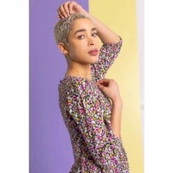 Dusk Pink Ditsy Floral Frill Detail Top 5 Dusk Pink Ditsy Floral Frill Detail Top -Dusk Shop unnamed file 766