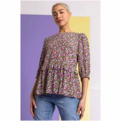 Dusk Pink Ditsy Floral Frill Detail Top 7 Dusk Pink Ditsy Floral Frill Detail Top -Dusk Shop unnamed file 768