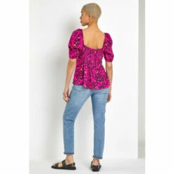 Dusk Pink Animal Print Tie Neck Peplum Top 4 Dusk Pink Animal Print Tie Neck Peplum Top -Dusk Shop unnamed file 777