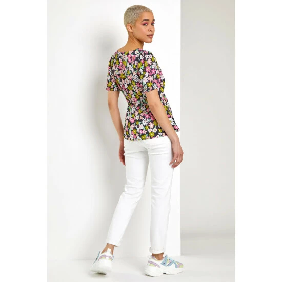 unnamed-file-782.jpg Dusk Pink Bold Floral Print Button Detail Blouse -Dusk Shop unnamed file 782