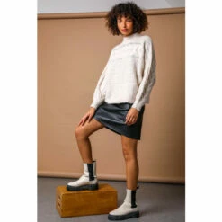 Dusk Black Faux Leather Mini Skirt 4 Dusk Black Faux Leather Mini Skirt -Dusk Shop unnamed file 962