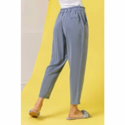 Dusk Grey Frill Detail Panel Trousers -Dusk Shop unnamed file 970