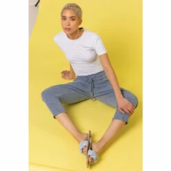 Dusk Grey Frill Detail Panel Trousers -Dusk Shop unnamed file 972