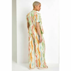 Dusk White Retro Wave Wide Leg Trouser 4 Dusk White Retro Wave Wide Leg Trouser -Dusk Shop unnamed file 977