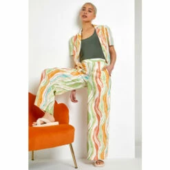 Dusk White Retro Wave Wide Leg Trouser 5 Dusk White Retro Wave Wide Leg Trouser -Dusk Shop unnamed file 978