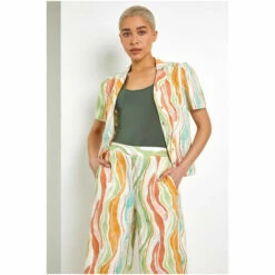 Dusk White Retro Wave Wide Leg Trouser 6 Dusk White Retro Wave Wide Leg Trouser -Dusk Shop unnamed file 979