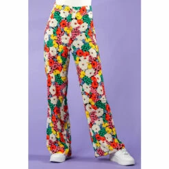 Dusk Black Contrast Floral Wide Leg Trouser 3 Dusk Black Contrast Floral Wide Leg Trouser -Dusk Shop unnamed file 991