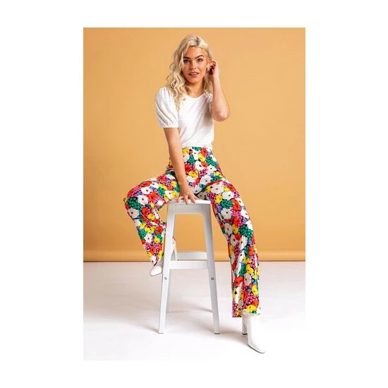 unnamed-file-993.jpg Dusk Black Contrast Floral Wide Leg Trouser -Dusk Shop unnamed file 993